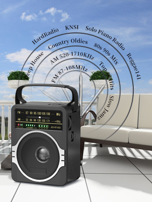 bluetooth am fm radio speaker