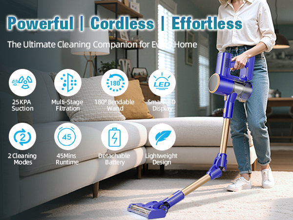 cordless vacuum cleaner