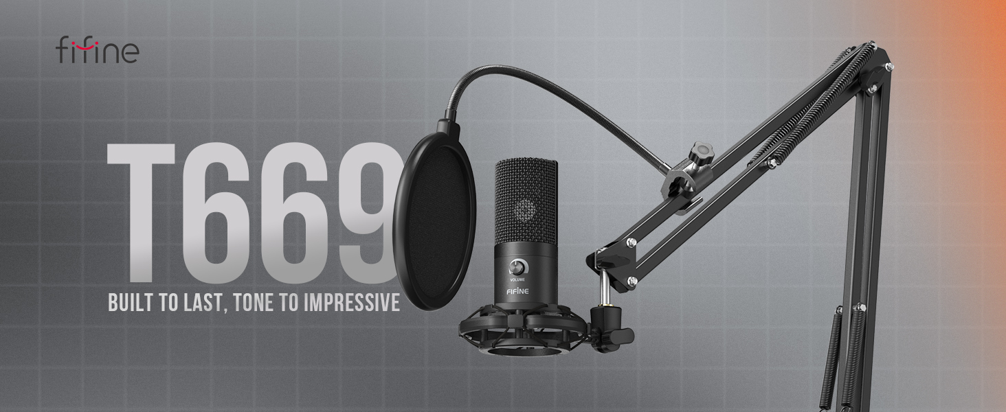 fifine usb microphone