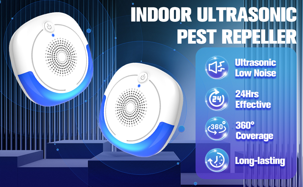 Uses dual-chip technology with multi-frequency sonic waves