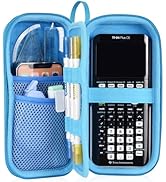 ZUJFPL EVA Hard Case Compatible with Texas Instruments TI-Nspire CX II/TI-NSPIRE CX-II CAS, Porta...