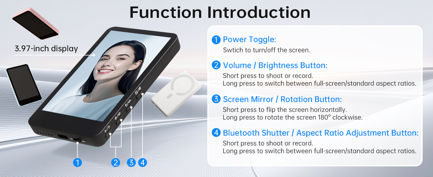 back camera monitor iphone