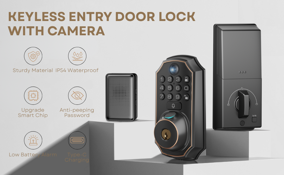 keyless entry door lock