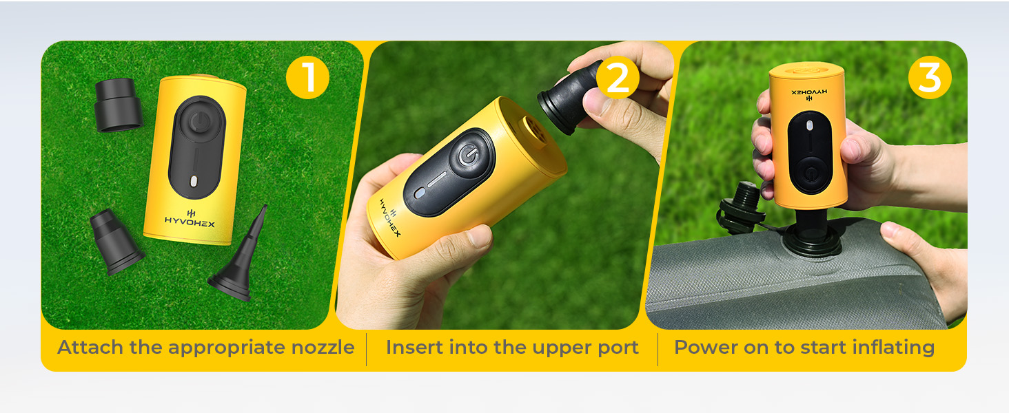 Portable Air Pump for Inflatables
