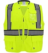 Global Glove Unisex Surveyors Safety Vest