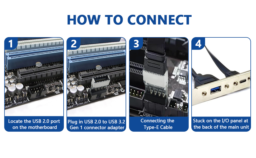 usb 2.0 to usb 3.2 gen 1 header adapter