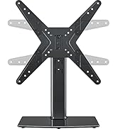 Hemudu Universal Swivel TV Stand/Base Table Top TV Stand for 21 to 43 inch TVs with 90 Degree Swi...