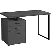 Monarch Specialties I 7645 Computer Desk, Home Office, Laptop, Left, Right Set-up, Storage Drawer...