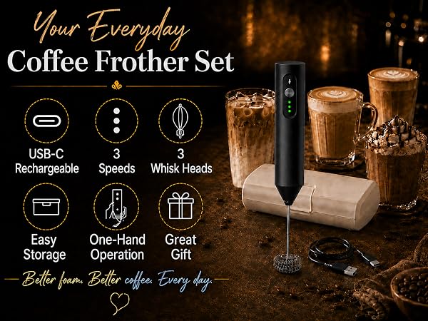 milk frother handheld