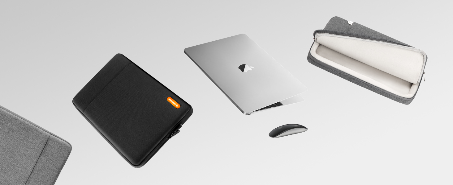 black laptop sleeve