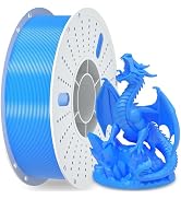 PINBALL PETG 3D Printer Filament Blue, Neatly Wound PETG Filament 1.75mm, Accuracy +/- 0.02 mm, 1...