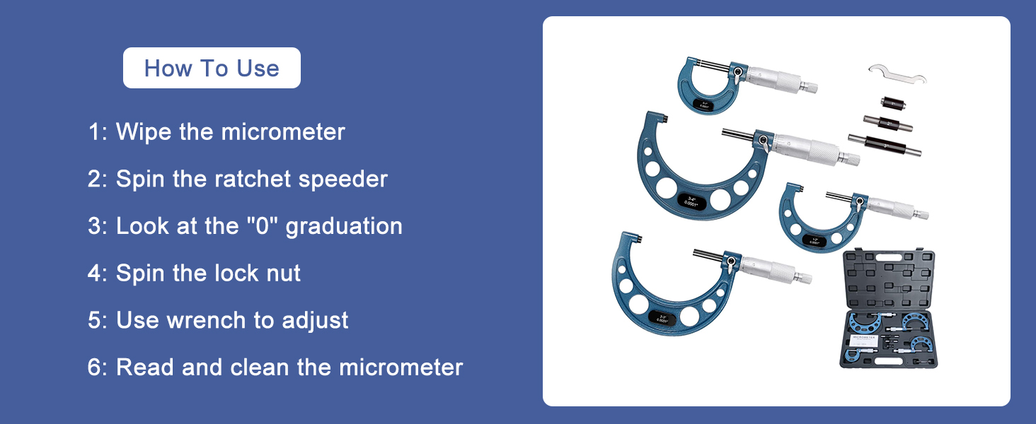 4 Pcs Machinist Tool Set