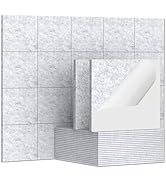 TroyStudio Self Adhesive Acoustic Panels - 12 x 12 x 0.3 Inches Pack of 20 Sound Absorbing Panels...