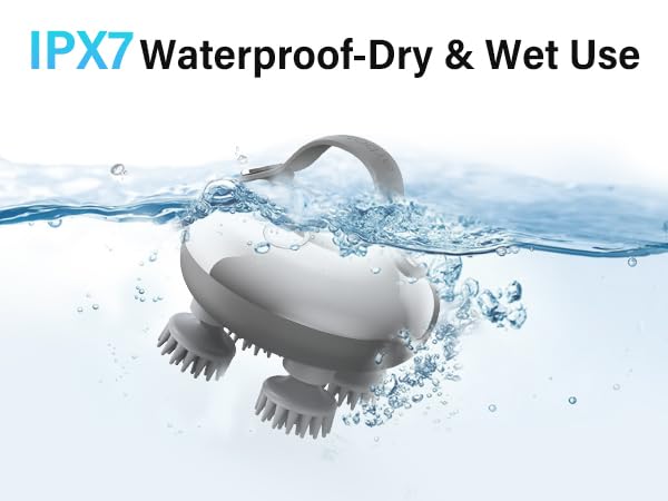 SCALP MASSAGER WATERPROOF