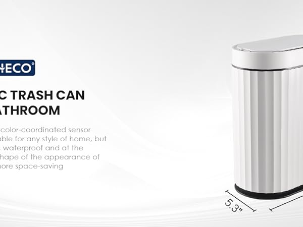 trash can with lid bathroom