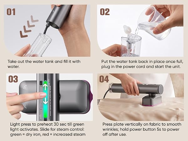 mini travel steamer