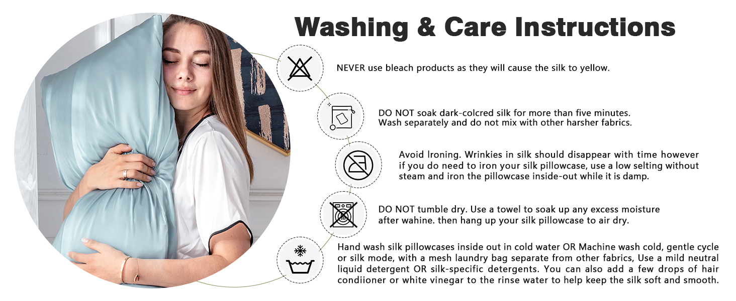 silk pillowcase king
