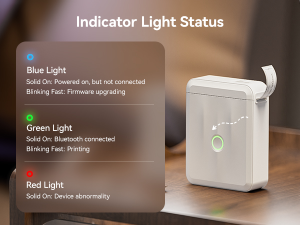 NIIMBOT D110 Upgraded Version Mini Label Maker Machine with Tape