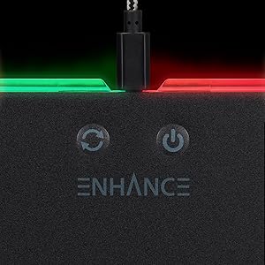 Close up on the controls of the pad