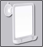 MIRRORVANA Shower Shaving Mirror with Dual Anti Fog - Fogless Shatterproof Surface