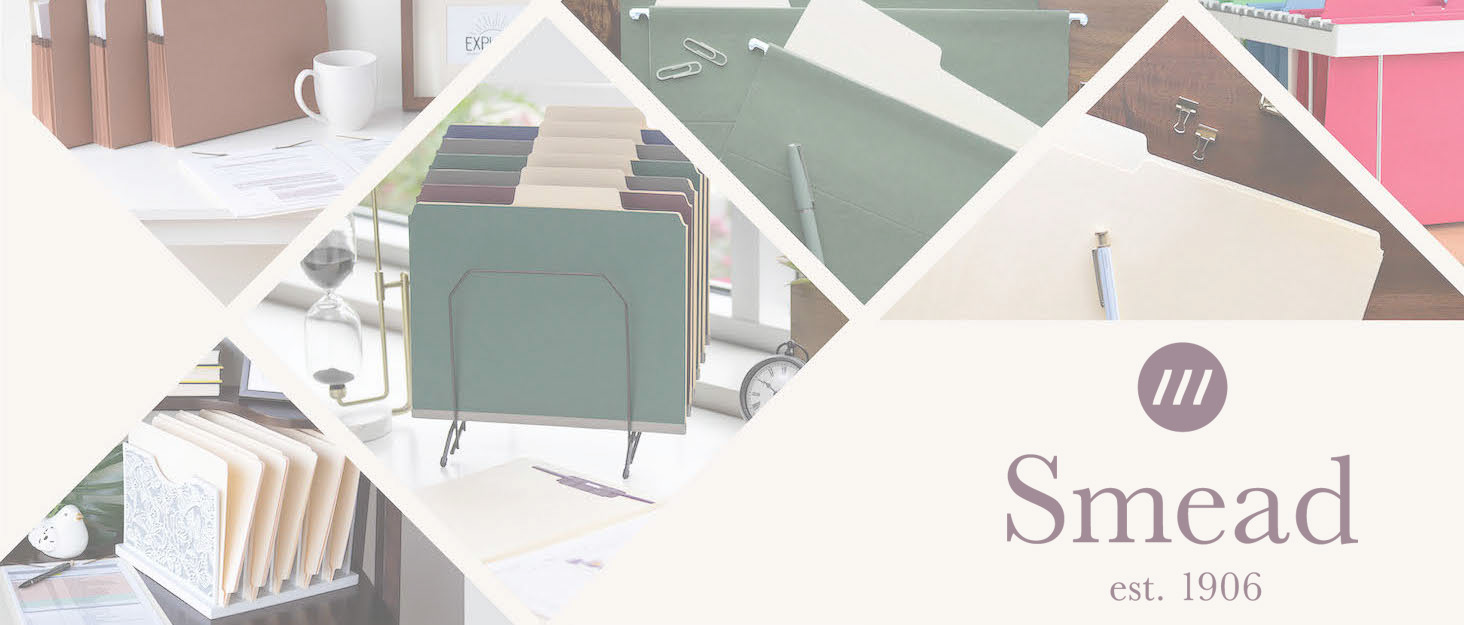 Smead banner, file folders, expanding files, file jackets, organizational solutions for offices