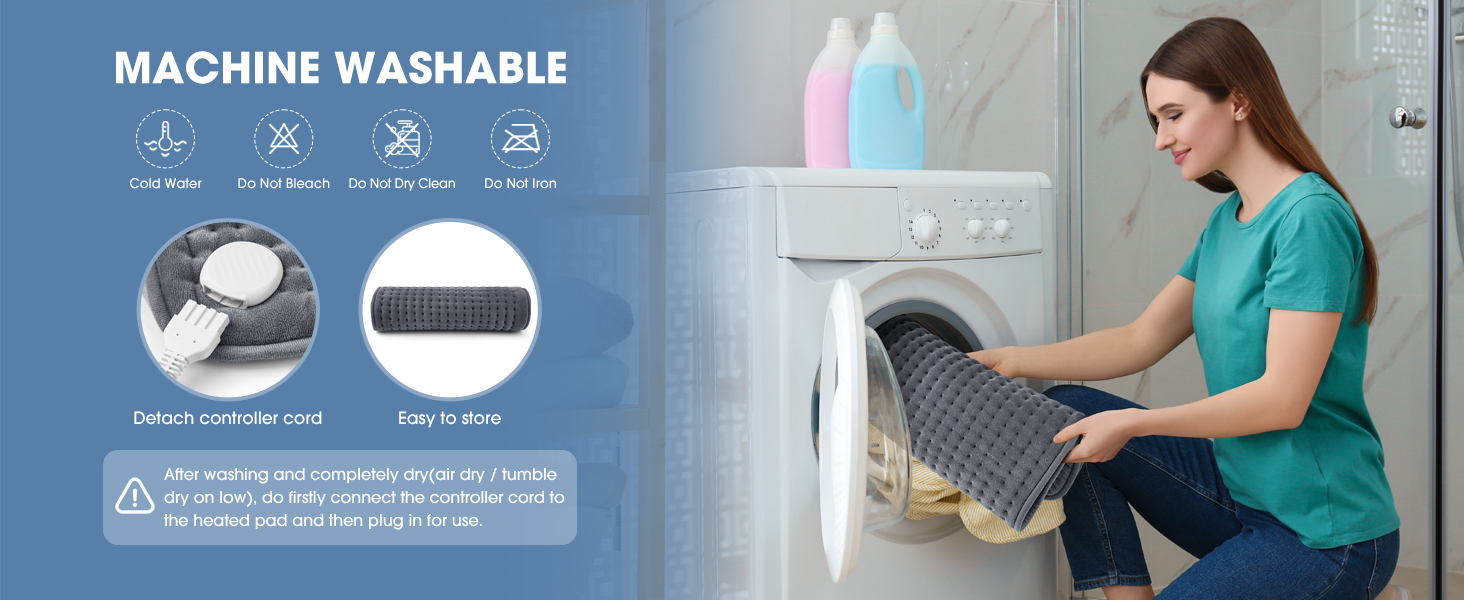 electric heating pad for back extra large period cramps neck shoulder pain relief gifts for women