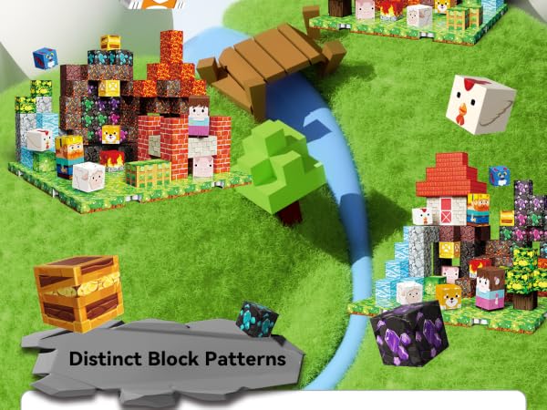 gobidex magnetic building blocks minecraft blocks best gift