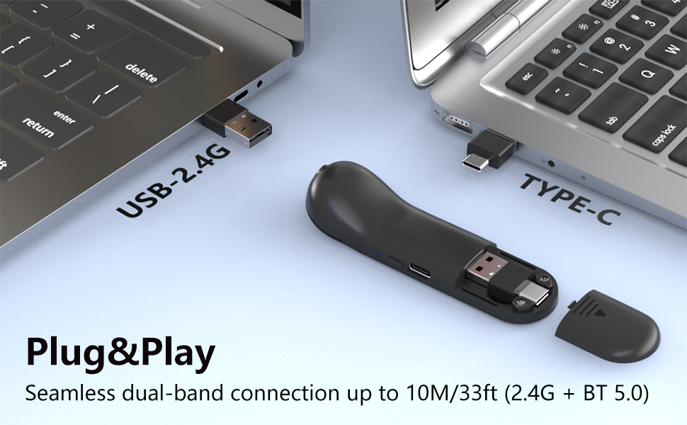 Long Control Range Dual Mode