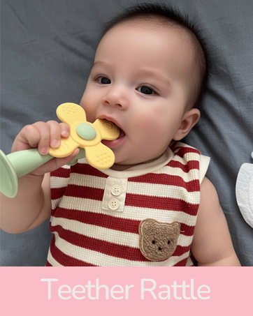 teething rattle toy