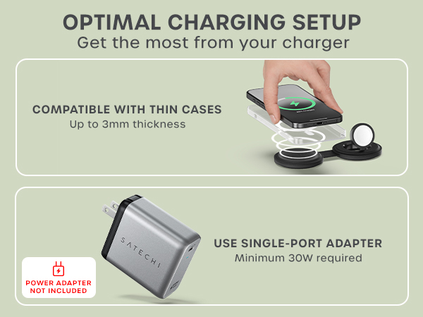 OntheGo 2-in-1 Wireless Charger