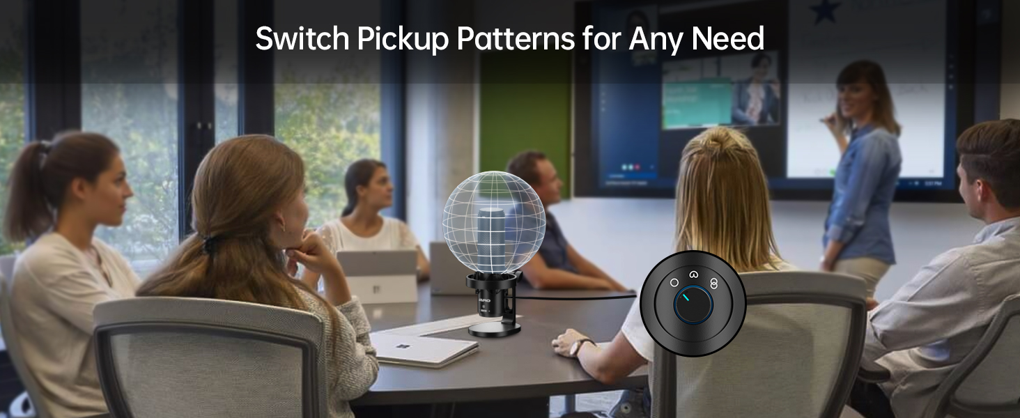 Microphone usecase scenario with Omni-directional Pattern