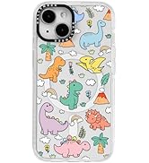 sallvmbek for iPhone 14 Case/iPhone 13 Case 6.1 inch,Compatible with MagSafe,Cute Dinosaur Print ...