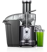 JUILIST Juicer, Juicer Machine Vegetable and Fruit with 3" Wide Mouth Food Chute, Easy to Clean, ...