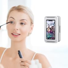 shower phone holder