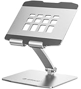 ORICO Tablet Holder Stand for iPad up to 12.9 Inch, Adjustable Tablet Holder for Desk, Aluminum A...