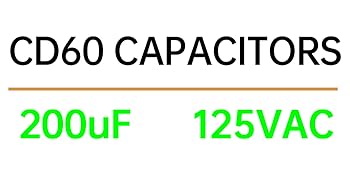 CD60-200uF-125VAC-2