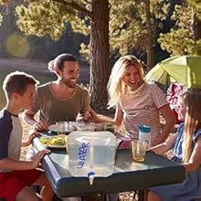 Collapsible water container,camping water jug,water storage,water container spigot,5 gal,portable