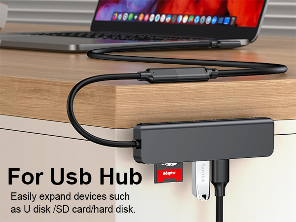 USB C Extension Cable 