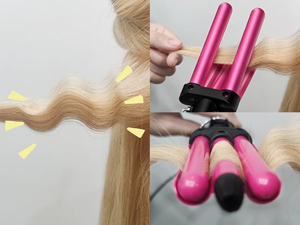 Farery Mini 3 Barrel Curling iron 14