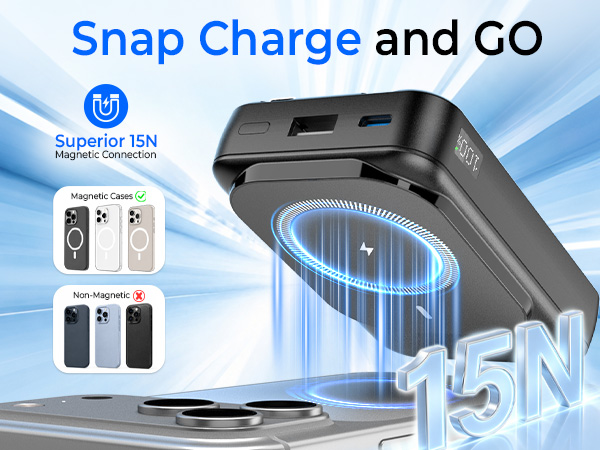 magsafe portable charger 20000+mah