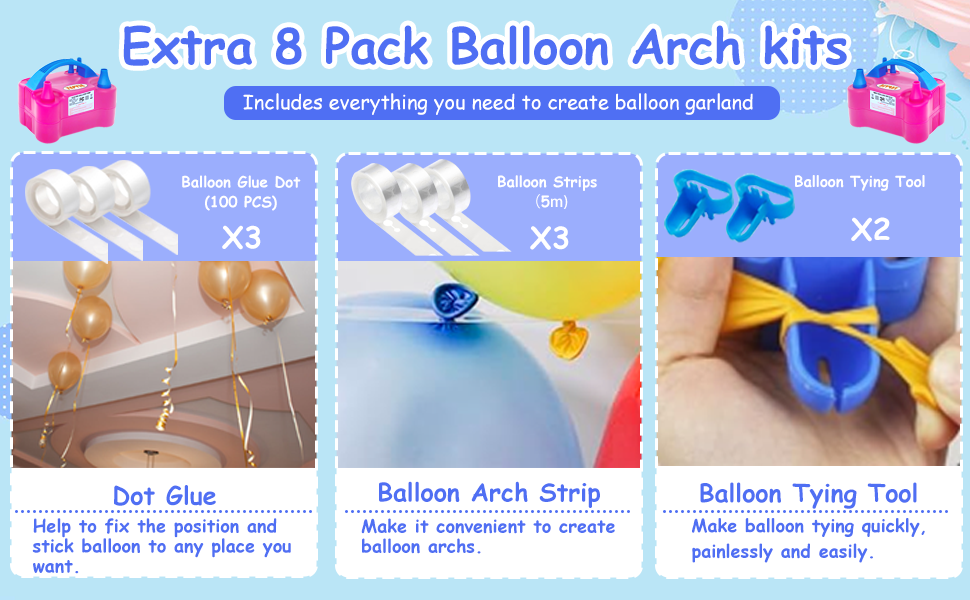 Electric Balloon Pump Portable Balloon Blower Machine Air Pump for balloon Balloon Inflator