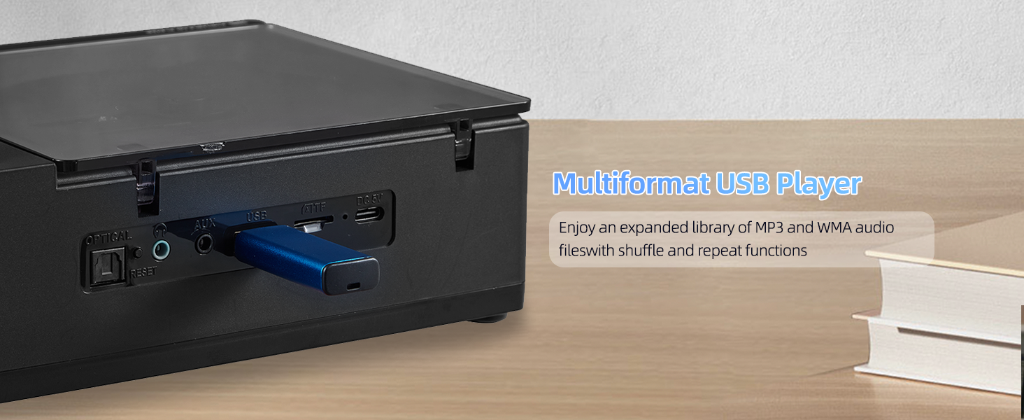 Portable CD Player Boombox