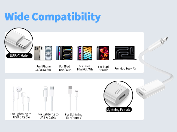 usb c to lightning adapter