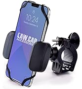 The Only Metal Bike &amp; Motorcycle Phone Mount - for Any Smartphone (iPhone 14, Galaxy S22). Unbrea...