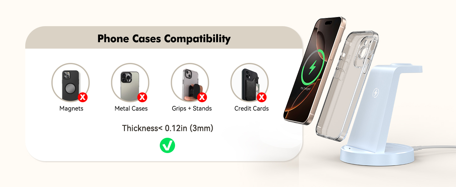 phone watch charging station