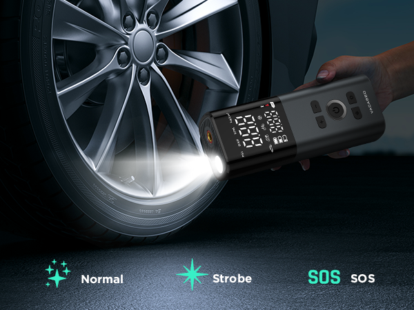 portable air compressor for car tires