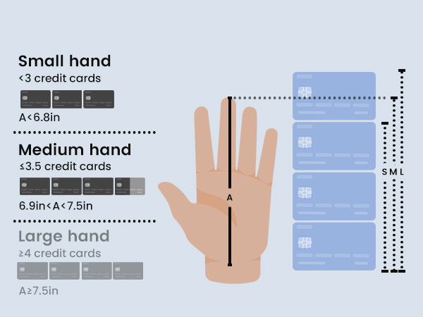 For Small and Medium Hand size