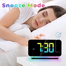 alarm clock with SNOOZE Mode
