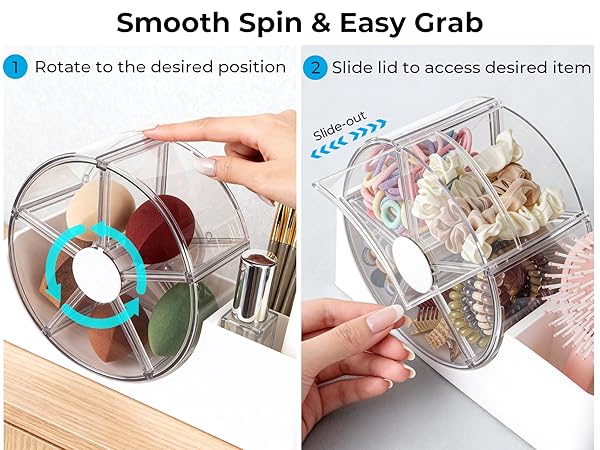 hair tie organizer