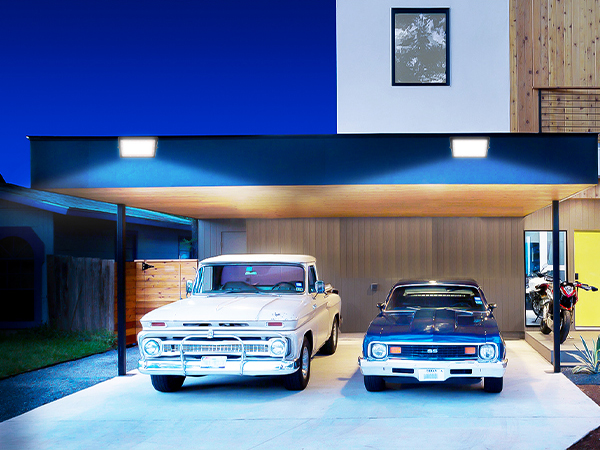 2 Pack 60W LED Flood Lights Outdoor
